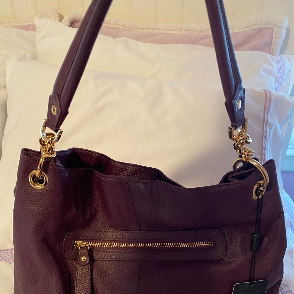 Leather Handbag New Never Used Tags on